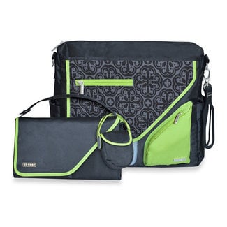 JJ Cole Collections JJ Cole Metra Diaper Bag Midnight Clover