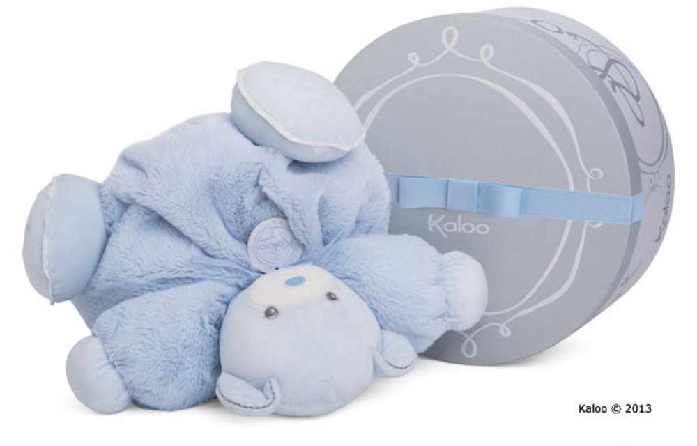 Kaloo Perle Large Chubby Bear Blue