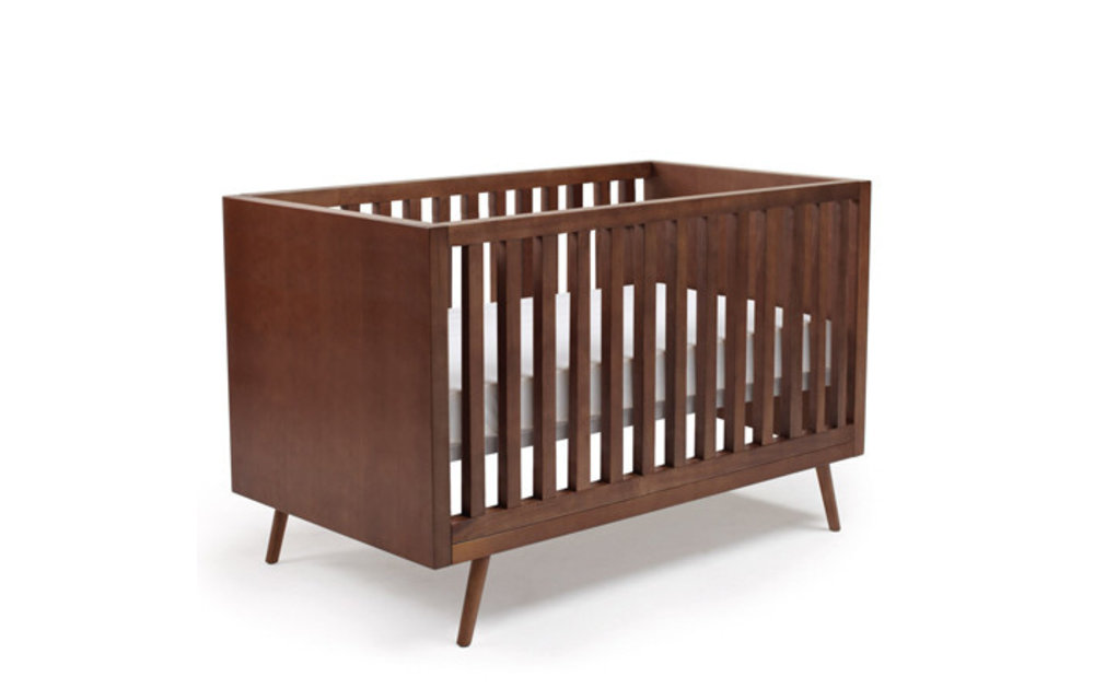 Ubabub Nifty Timber Crib In Walnut