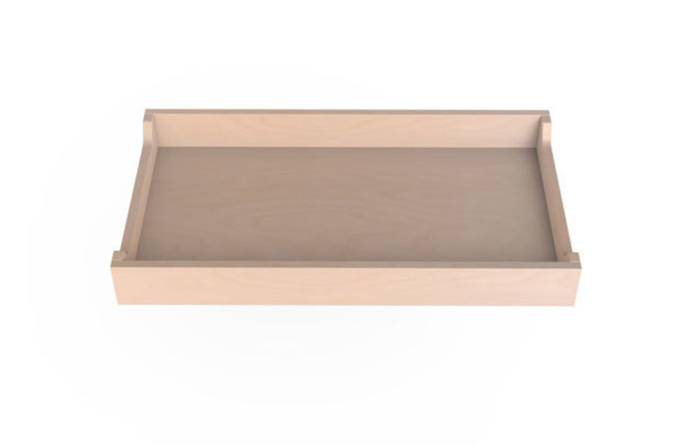 Spot On Square 34'' Wide Changing Tray-Birch
