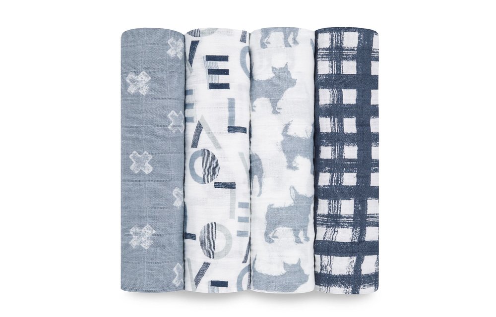 aden + anais Waverly Classic Swaddles (4 Pack)