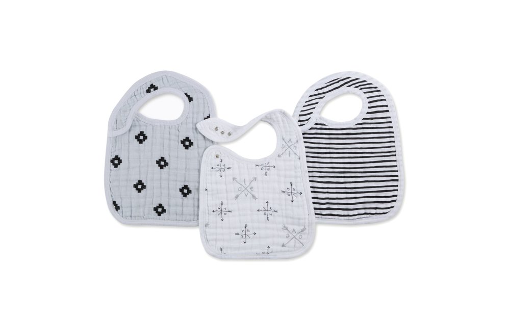 aden + anais Love Struck Snap Bibs (3 Pack)