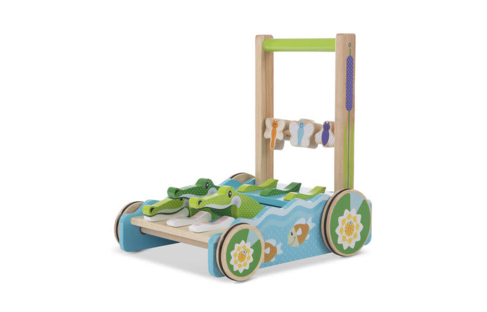 Melissa And Doug Chomp And Clack Alligator Plush Toy