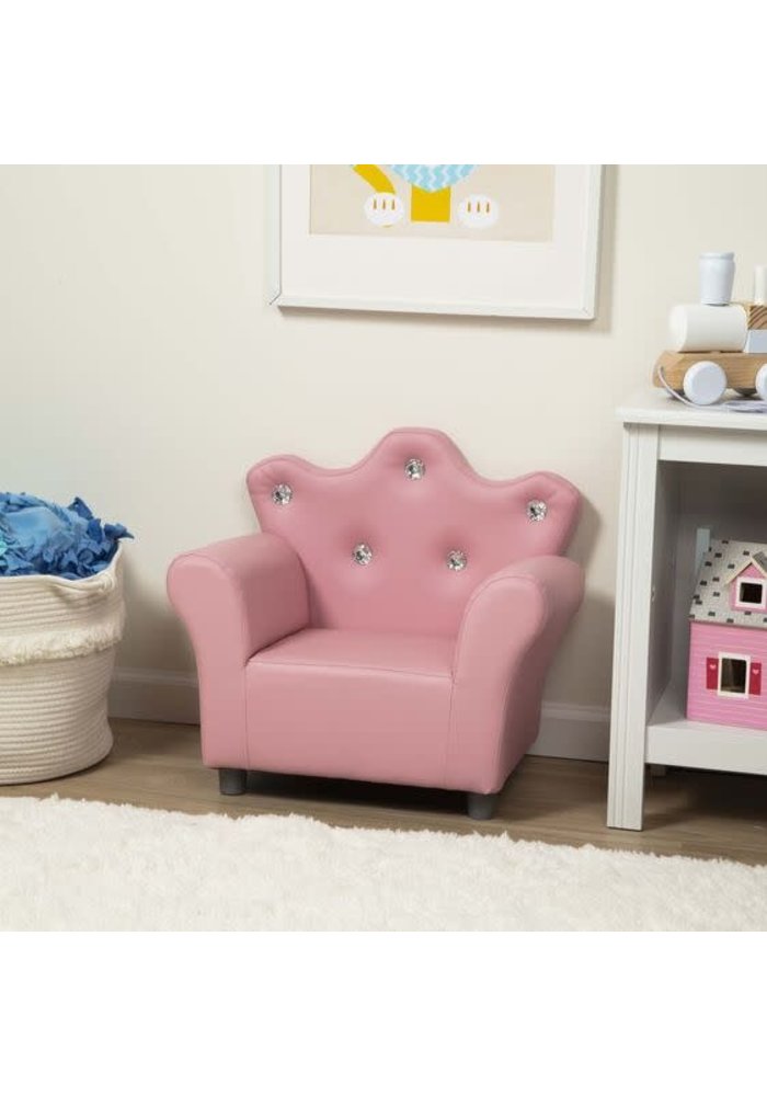 childrens leather armchair