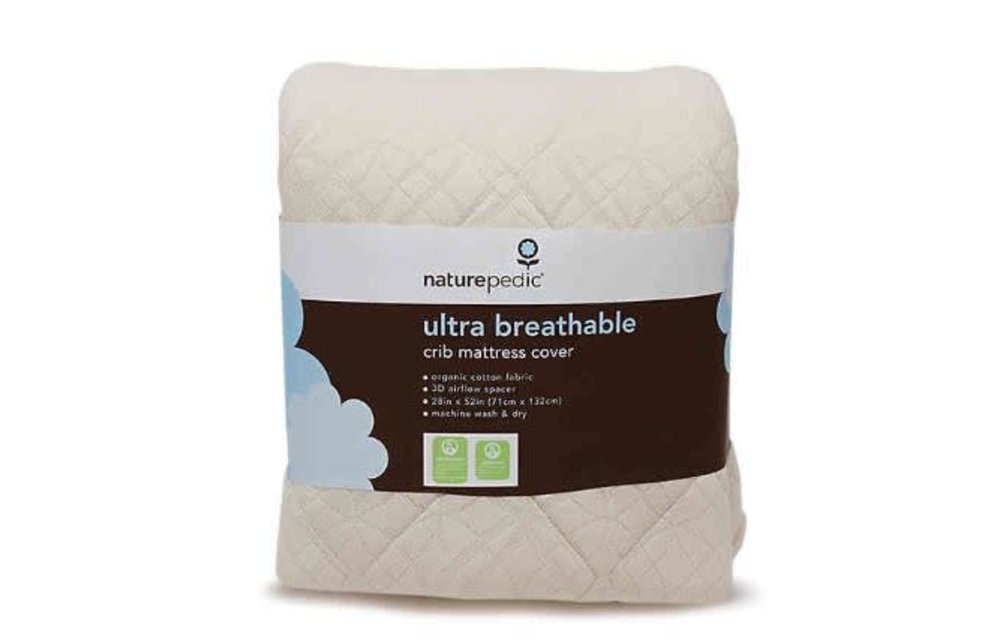 Naturepedic Ultra Breathable Crib Protector Pad 28" x 52" x 6"