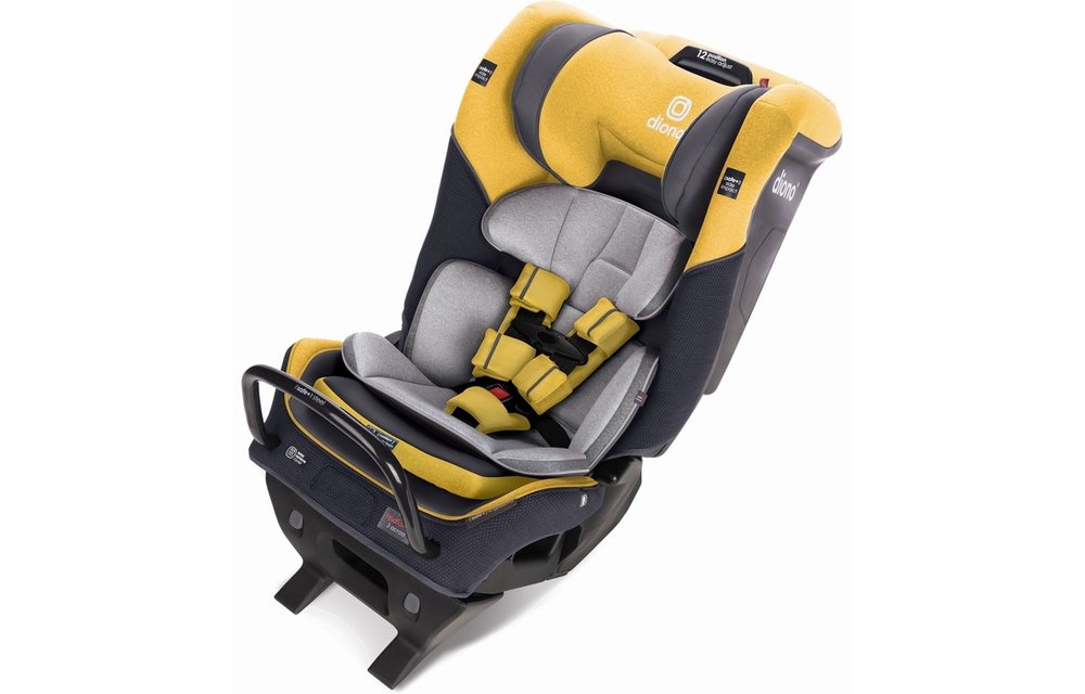 Diono Radian 3QX Latch In Yellow Mineral