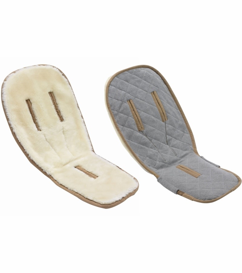 Bugaboo Bugaboo Wool Seat Liner In Off 