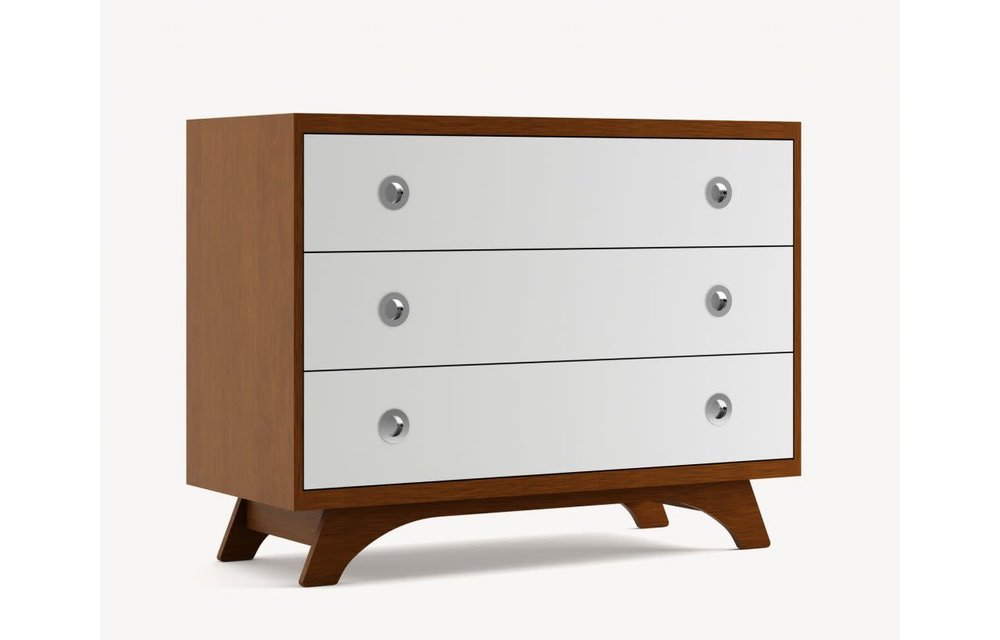 Dutailier Melon 3 Drawer Dresser- Custom Design Your Own Color