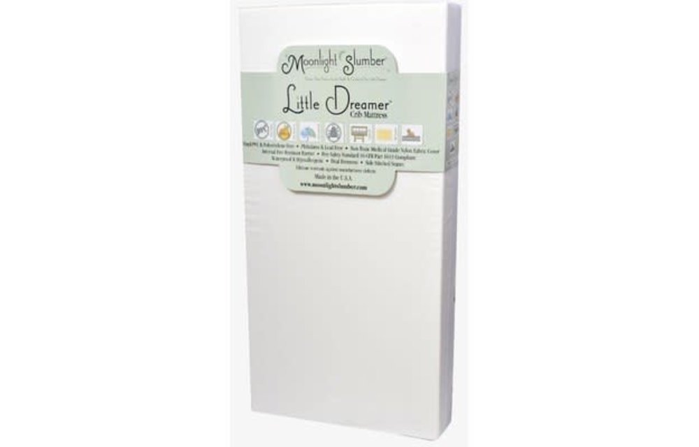Moonlight Slumber Little Dreamer Twin Mattress All Foam Dual Firmness
