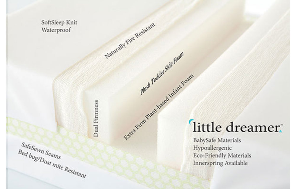 Moonlight Slumber Little Dreamer Full All Foam- Dual Firmness