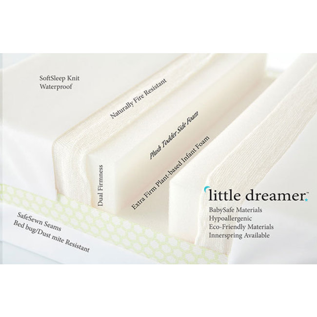 Moonlight Slumber Little Dreamer Full All Foam- Dual Firmness