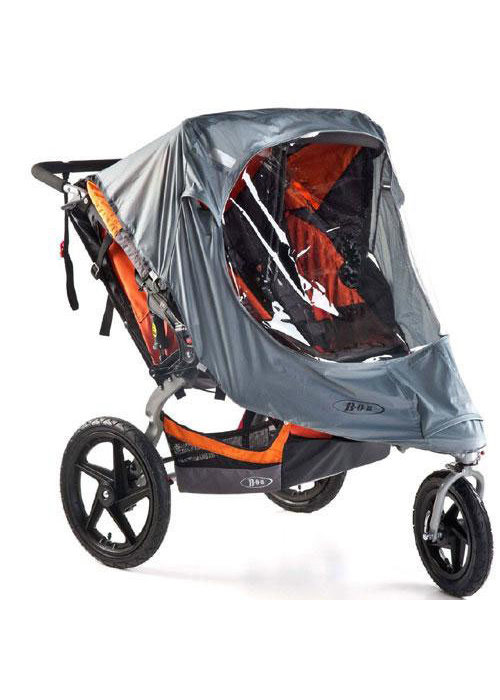 double buggy rain cover