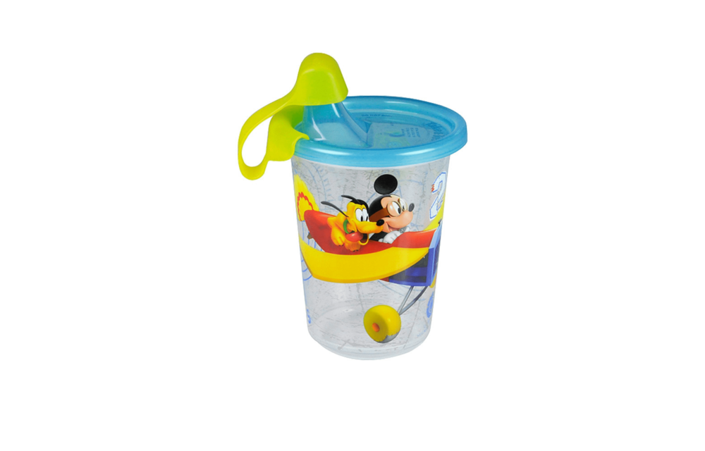 The First Year's Mickey Mouse 10 Oz sippy cup 3 pack with travel Cap