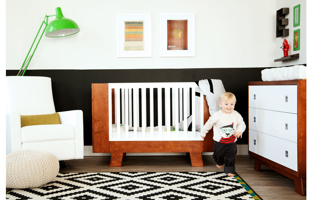 Dutailier Pomelo Convertible Crib- Custom Design Your Own Color