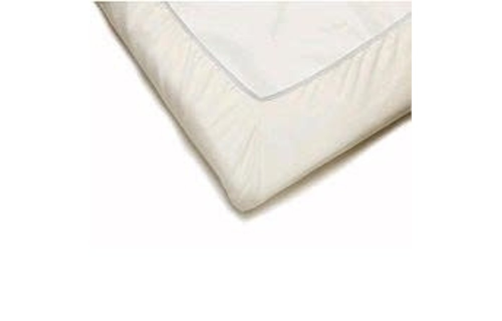 BABYBJORN Fitted Sheet for Travel Crib Light In Natural White Organic