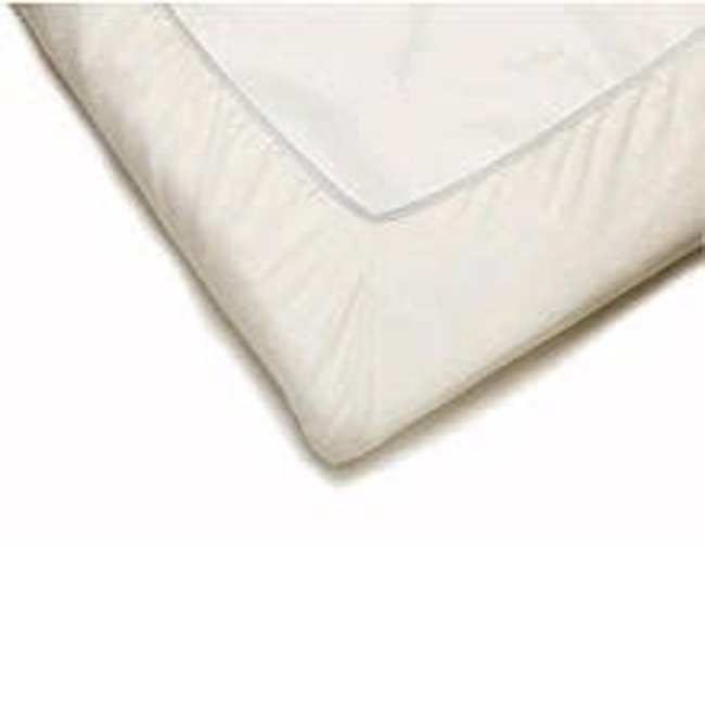 BABYBJRN Fitted Sheet for Travel Cot Light (Organic Natural White)