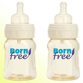 Born Free FINAL SALE!! Born Free 5 Oz Wide Neck Twin Pack Plastic Bottles