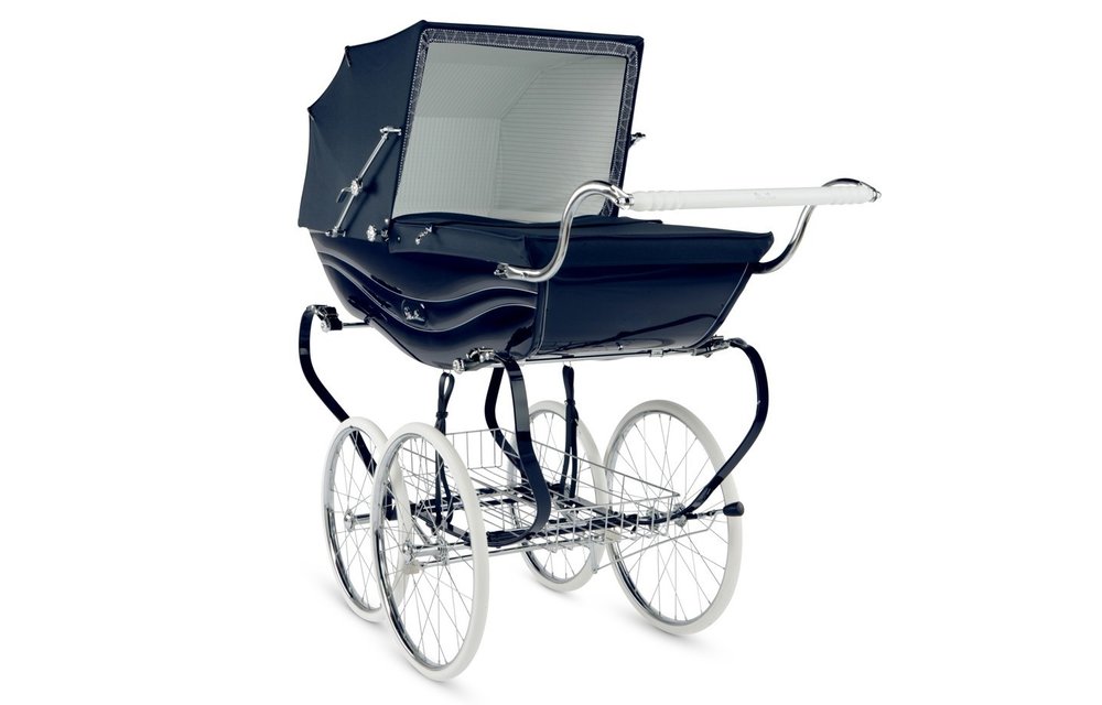 Silver Cross Balmoral Carriage In Navy
