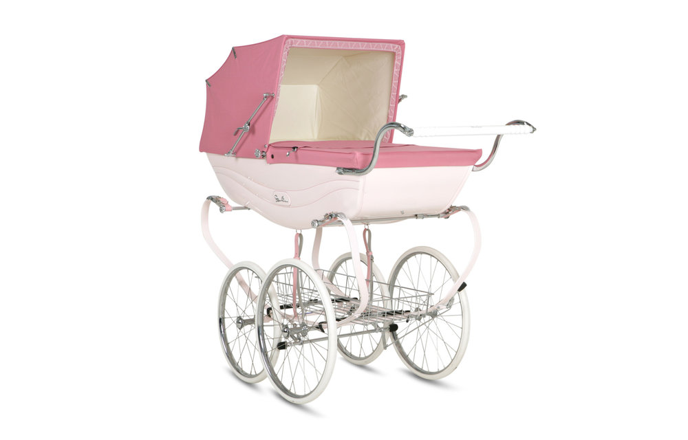 Silver Cross Balmoral Carriage In Pink