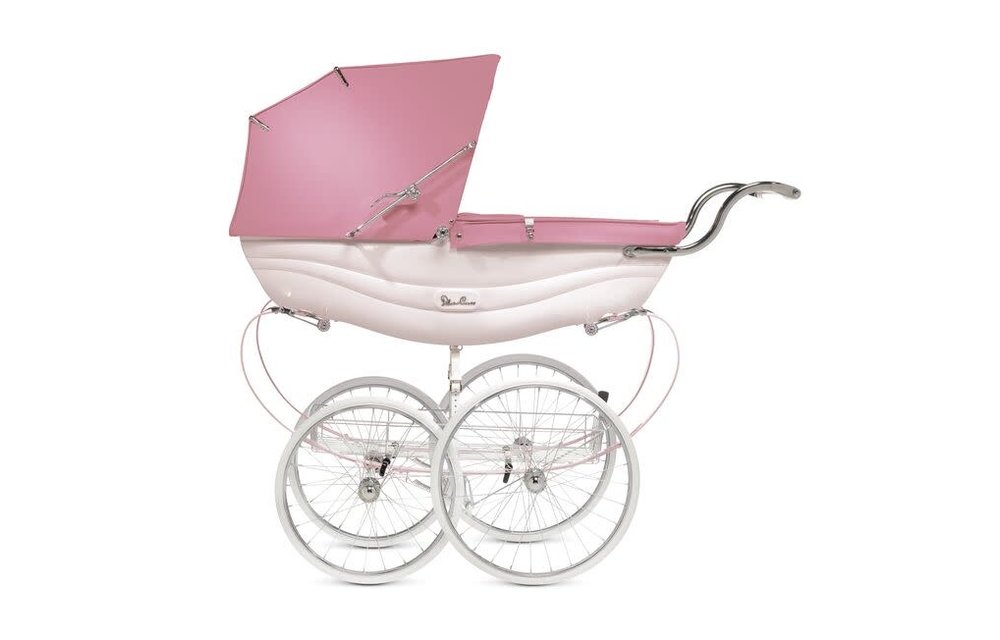 Silver Cross Balmoral Carriage In Pink