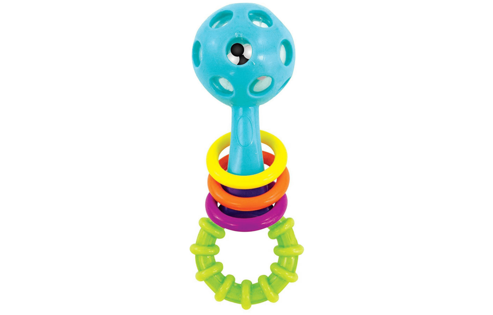 Sassy Peek-A- Boo Beads Rattle