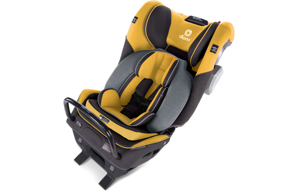 Diono Radian 3QXT Latch In Yellow Mineral