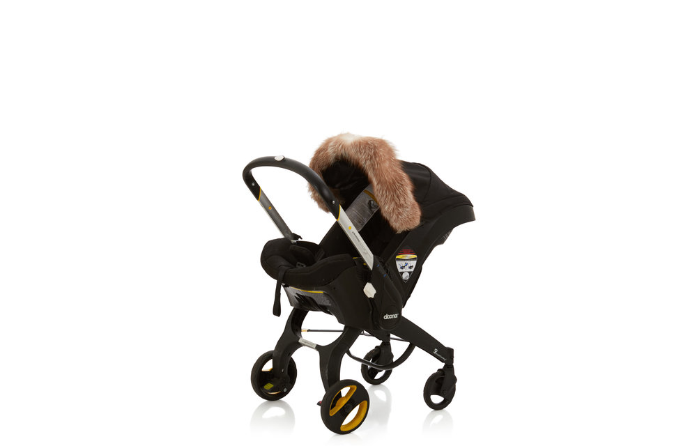 Baby Frr Fur For Doona In Coffee Fox