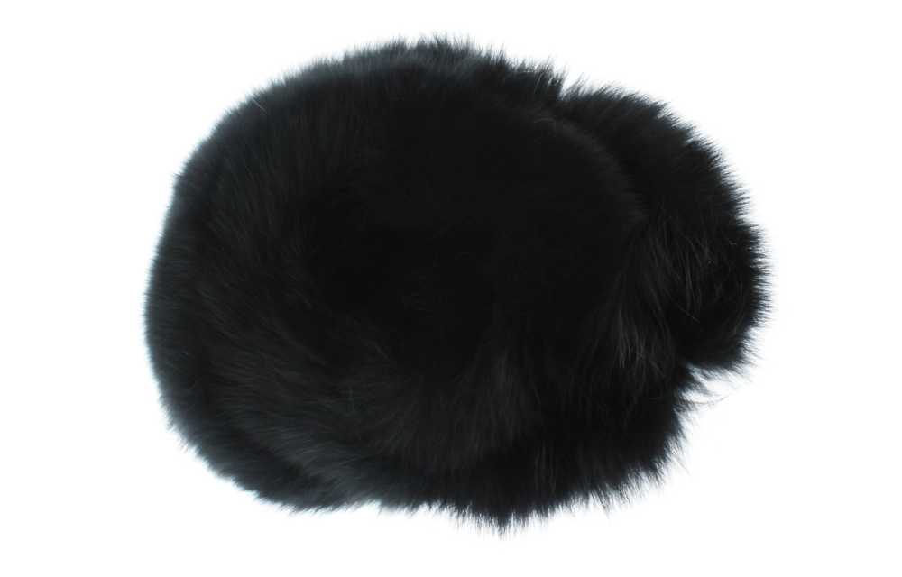 Baby Frr Fur For Stroller In Black
