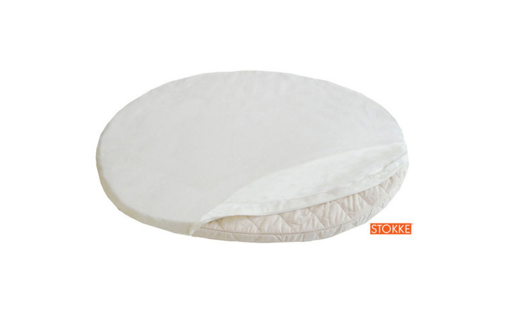 Stokke Sleepi Mini (Bassinet) Fitted Sheet In Classic White