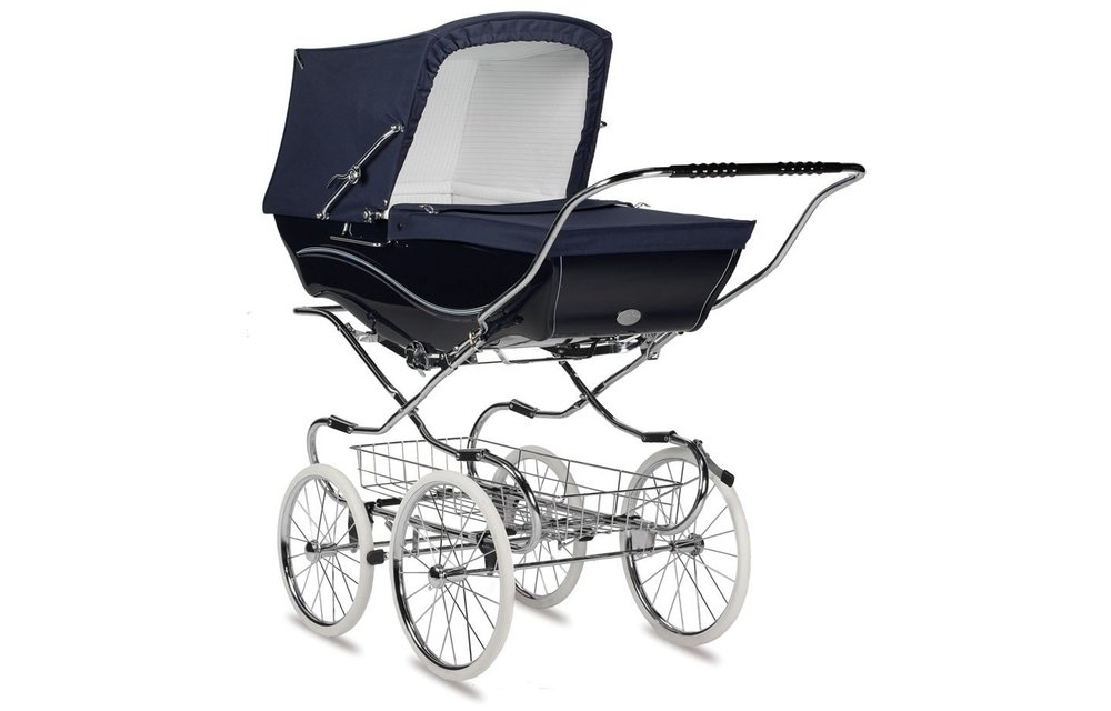 Silver Cross Kensington Carriage In Navy