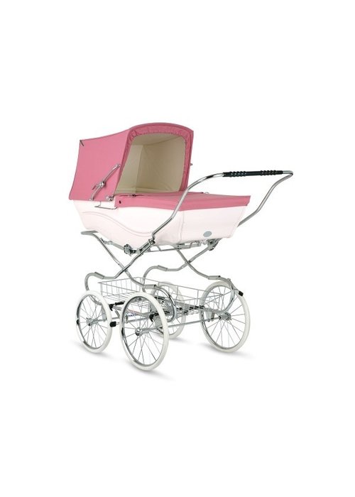 old timey baby carriage