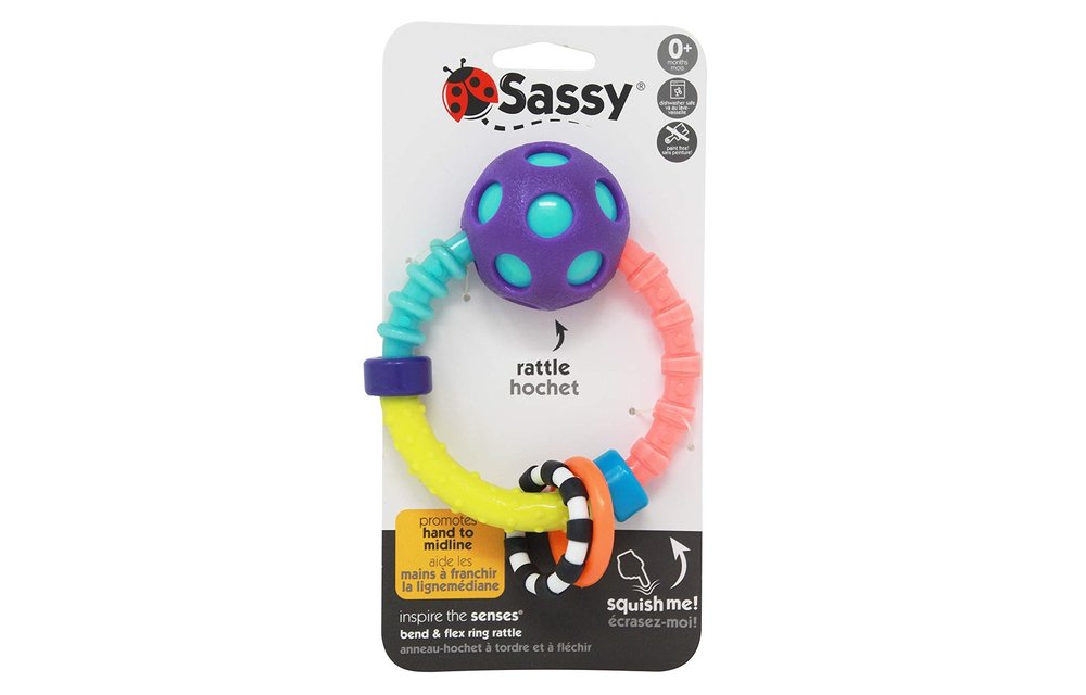 Sassy Bend & Flex Ring Rattle