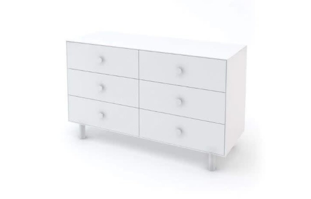 Oeuf Classic 6 Drawer Dresser In White