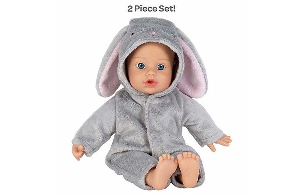 Adora Funsie Onesie Baby Bunny