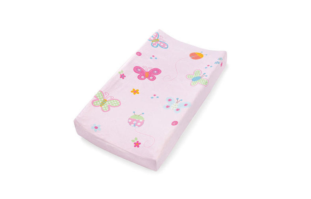 **FINAL SALE** Summer Ultra Plush Change Pad Cover In Plush Pals Butterfly