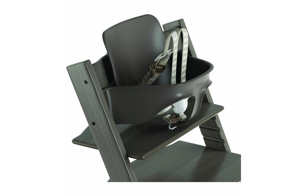 Stokke Tripp Trapp Baby Set In Hazy Grey