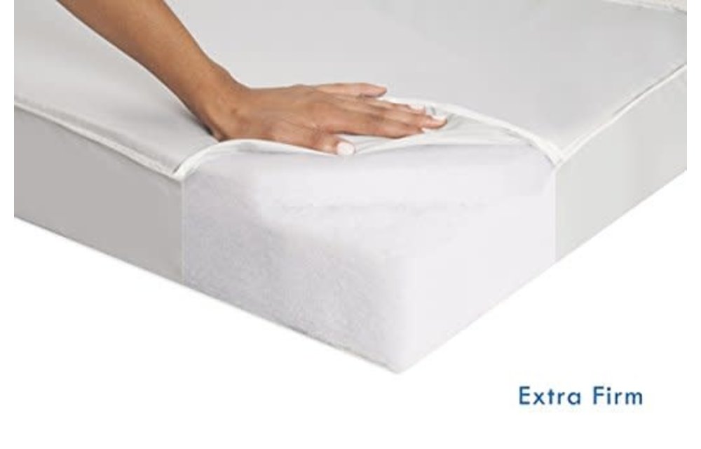 DaVinci 100% Non-toxic Complete Portacrib Extra-Firm Fiber Crib Mattress with Hypoallergenic Waterproof Cover