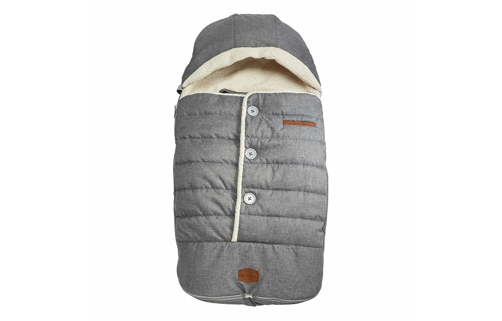JJ Cole Toddler Heather Grey Urban Bundle Me