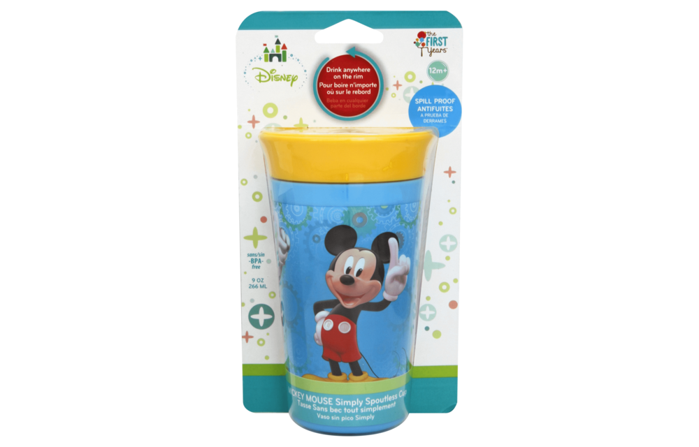 The First Year's Disney Mickey 9 Ounce Simply Spoutless Cup