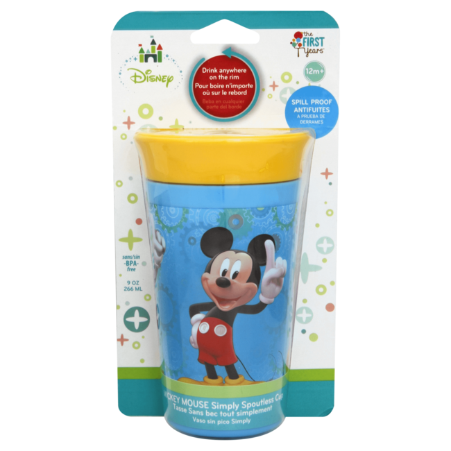 The First Year's Disney Mickey 9 Ounce Simply Spoutless Cup