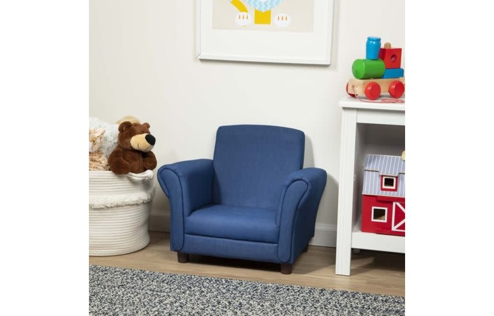 Melissa And Doug Child's Armchair-Denim