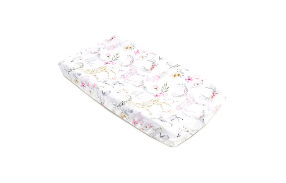 Oilo Changing Pad Sheet In Fawn (Jersey Fabric)