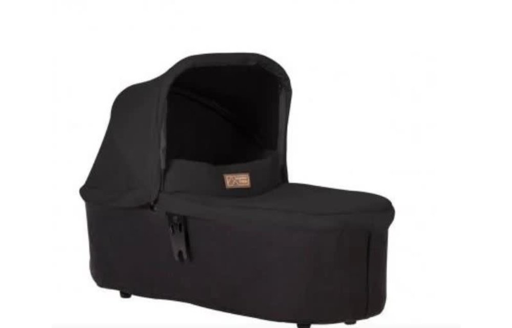 Mountain Buggy Duet Plus Carrycot In Black