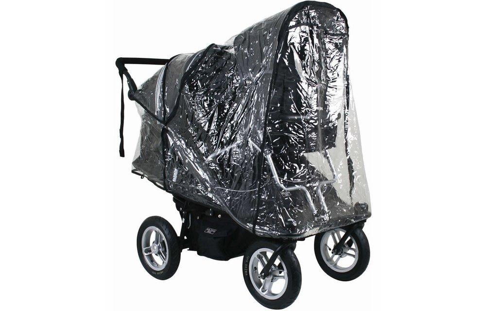 Valco Baby Twin Joey Rain Cover For Double Stroller