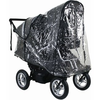 Valco Baby Valco Baby Twin Joey Rain Cover For Double Stroller