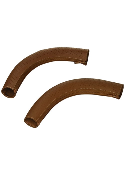 leather pram handle cover