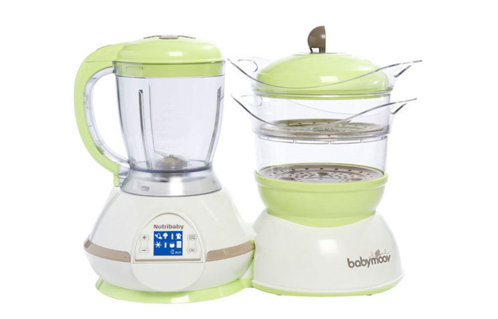 Babymoov Nutribaby Digital Baby Food Steamer - Processor with Multiple Chamber