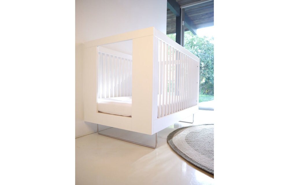 Spot On Square Alto Crib With Clear Acrylic