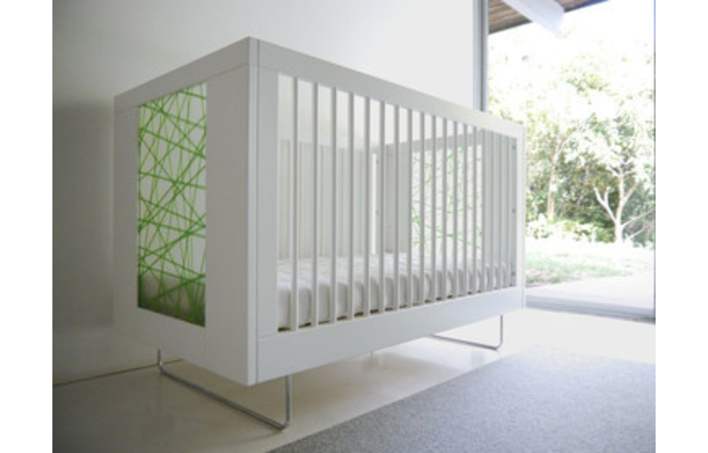 Spot On Square Alto Crib With Green Strands