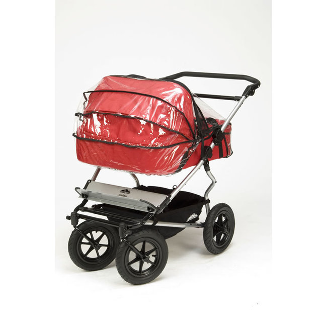 CLOSEOUT!!  Mountain Buggy Twin Carrycot Storm - Rain Cover